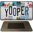 Yooper Strip Art Novelty Metal Magnet