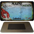 Maine Lobster Blank Rusty Novelty Metal Magnet