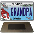 Grandpa Maine Lobster Novelty Metal Magnet