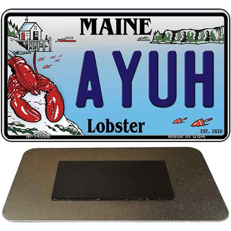 Ayuh Maine Lobster Novelty Metal Magnet