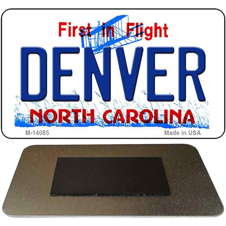 Denver North Carolina Novelty Magnet