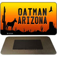 Oatman Arizona Scenic Background Novelty Metal Magnet