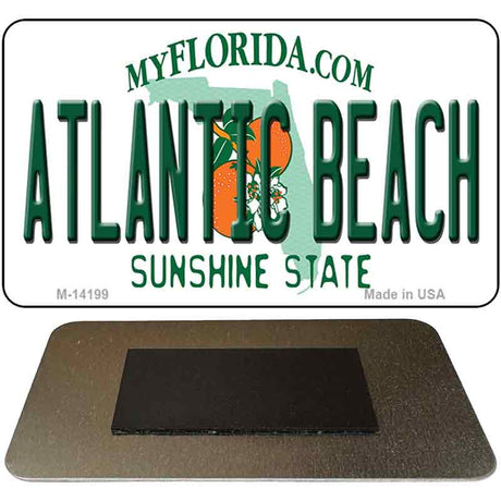 Atlantic Beach Florida Novelty Metal Magnet