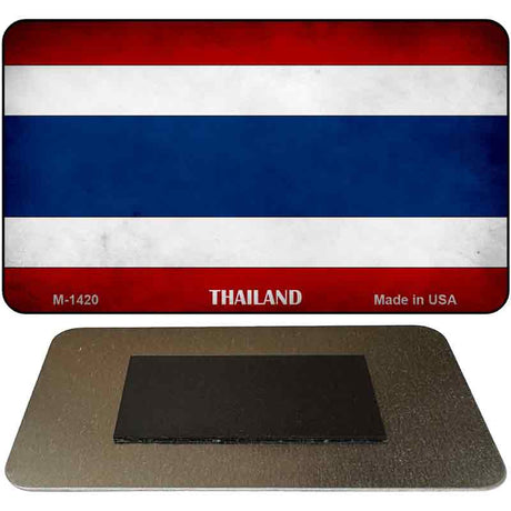 Thailand Flag Novelty Metal Magnet M-1420