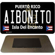 Aibonito Puerto Rico Black Novelty Metal Magnet