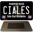 Ciales Puerto Rico Black Novelty Metal Magnet