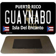 Guaynabo Puerto Rico Black Novelty Metal Magnet