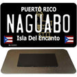 Naguabo Puerto Rico Black Novelty Metal Magnet