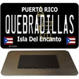 Quebradillas Puerto Rico Black Novelty Metal Magnet