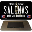 Salinas Puerto Rico Black Novelty Metal Magnet