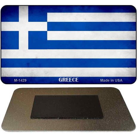 Greece Flag Novelty Metal Magnet M-1429