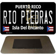 Rio Piedras Puerto Rico Black Novelty Metal Magnet