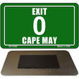 Exit 0 Cape May Novelty Metal Magnet