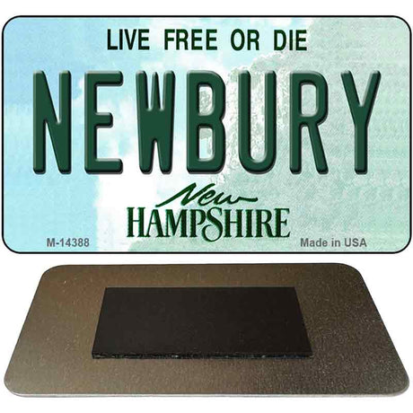 Newbury New Hampshire Novelty Metal Magnet