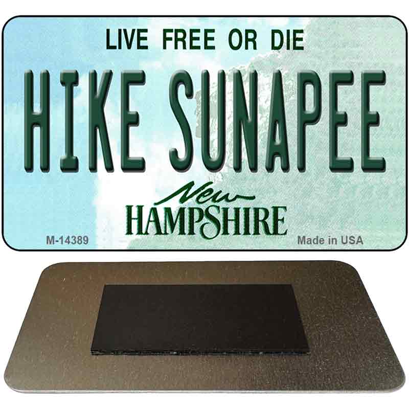 Hike Sunapee New Hampshire Novelty Metal Magnet