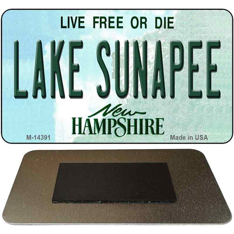 Lake Sunapee New Hampshire Novelty Metal Magnet