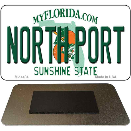 North Port Florida Novelty Metal Magnet