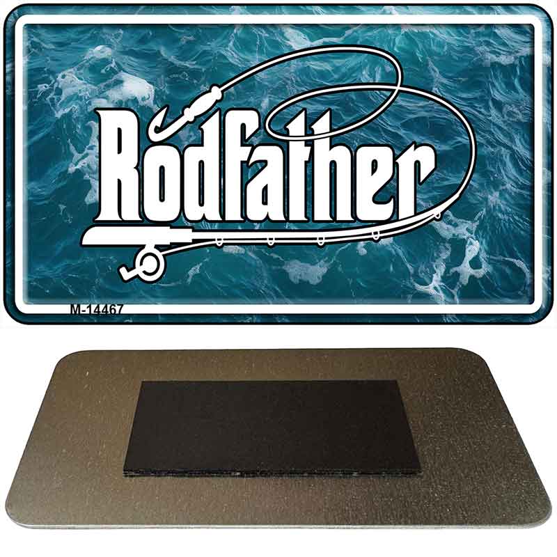 Rodfather Novelty Metal Magnet M-14467