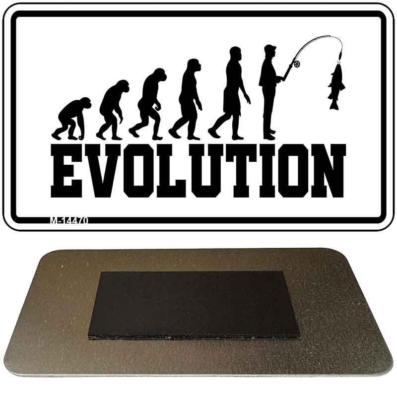 Evolution Novelty Metal Magnet M-14470