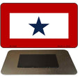 One Blue Star Novelty Metal Magnet M-1448