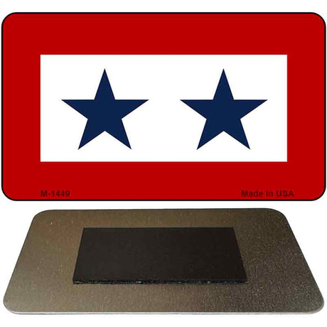 Blue Star Two Novelty Metal Magnet M-1449