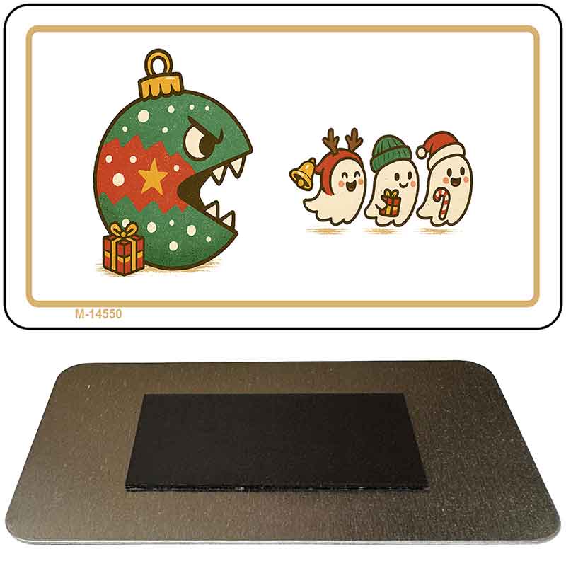 Ornament Monster and Ghosts Novelty Metal Magnet M-14550
