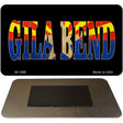 Gila Bend Inlayed Flag Novelty Metal Magnet M-1469