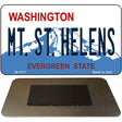 MT St Helens Washington State License Plate Tag Magnet M-1477