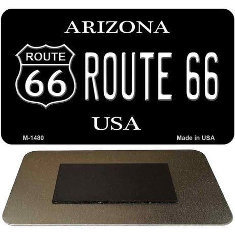 Route 66 Shield Arizona Novelty Metal Magnet M-1480