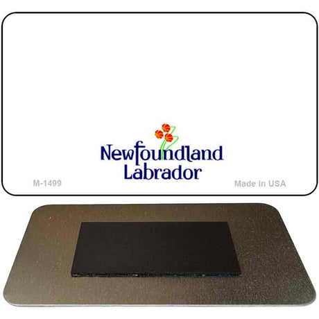 New Foundland Blank Novelty Metal Magnet M-1499