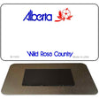 Alberta Blank Novelty Metal Magnet M-1502