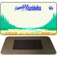 Manitoba Blank Novelty Metal Magnet M-1505