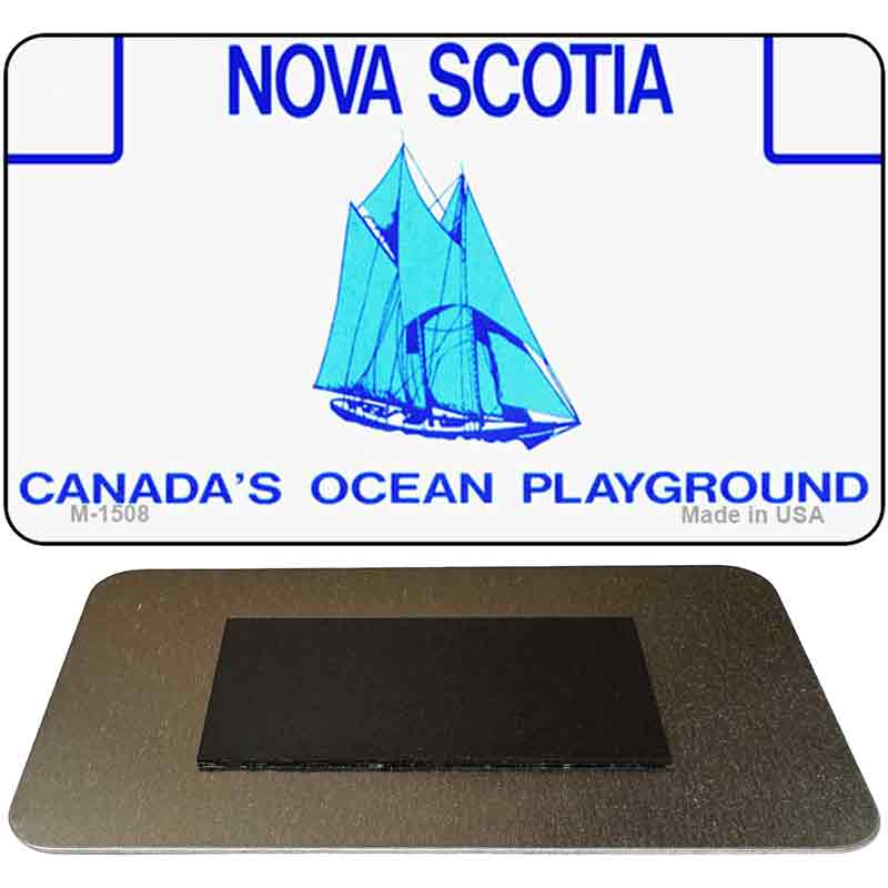 Nova Scotia Blank Novelty Metal Magnet M-1508