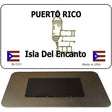 Puerto Rico Blank Novelty Metal Magnet M-1511