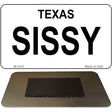 Sissy Texas State Novelty Metal Magnet M-1515