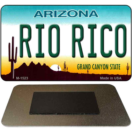 Rio Rico Arizona State License Plate Tag Magnet M-1523