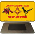 Red Chili & Road Runner Yellow New Mexico Novelty Magnet M-1529