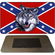 Rebel Wolf Novelty Metal Magnet M-156