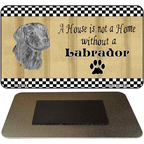 Labrador Pencil Sketch Novelty Metal Magnet M-1702