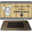 Chihuahua Pencil Sketch Novelty Metal Magnet M-1705