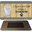 Yorkie Pencil Sketch Novelty Metal Magnet M-1706