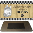 Husky Pencil Sketch Novelty Metal Magnet M-1721