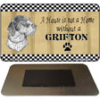 Grifton Pencil Sketch Novelty Metal Magnet M-1730