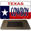 Cowboy Texas Novelty Metal Magnet M-175