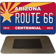 Route 66 Arizona Centennial State License Plate Tag Magnet M-1800