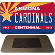 Cardinals Arizona Centennial State License Plate Tag Magnet M-1815