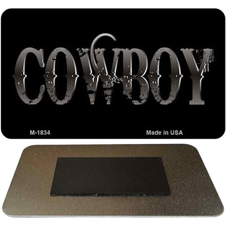 Cowboy Novelty Metal Magnet M-1834