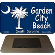 Garden City Beach Flag Novelty Metal Magnet M-183