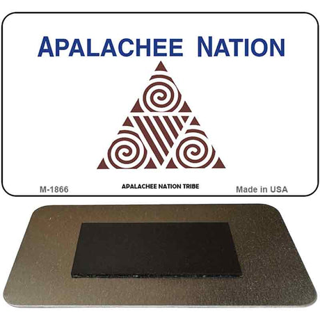 Apalachee Nation Tribe Novelty Metal Magnet M-1866