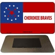 Cherokee Braves Tribe Novelty Metal Magnet M-1867